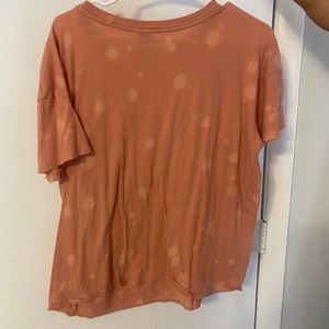wild fable orange bleached small tee